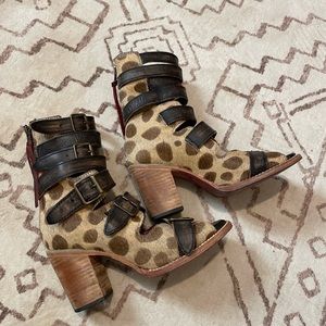 Freebird Leopard Booties